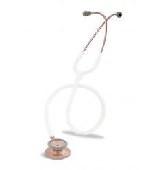 Stetoskop Internistyczny SPIRIT CK-S601PF/C Majestic Series Adult Dual Head COPPER EDITION z białym drenem