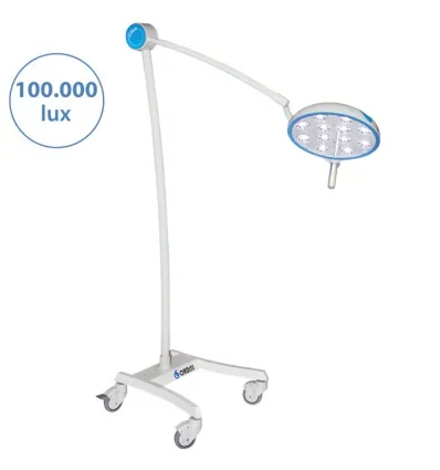 Lampa zabiegowo-operacyjna 100.000 LUX przejezdna IGLUX IG-100M