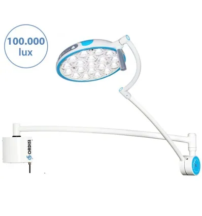Lampa zabiegowo-operacyjna 100.000 LUX ścienna IGLUX IG-100W