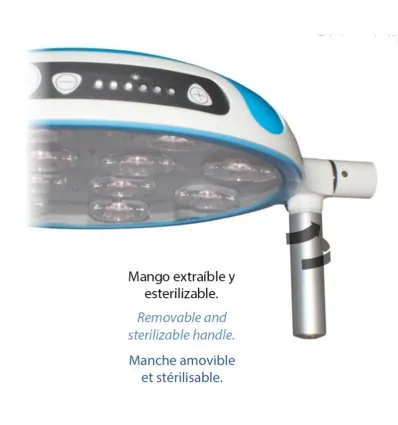 Lampa zabiegowo-operacyjna 100.000 LUX ścienna IGLUX IG-100W