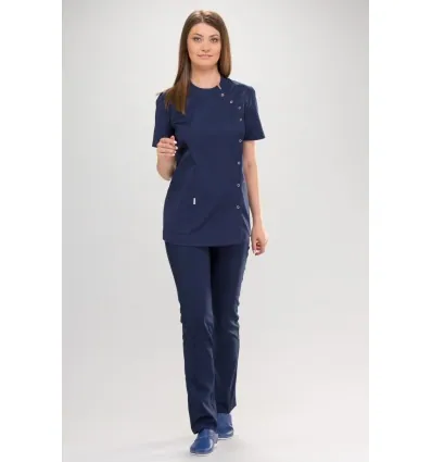 Bluza medyczna Paula krótki rękaw
