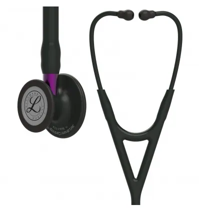 Stetoskop Littmann Cardiology IV BLACK EDITION (fioletowy STEM)