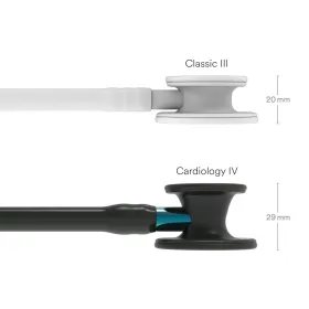 Stetoskop Littmann Cardiology IV BLACK EDITION  (fioletowy STEM)