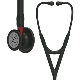 Stetoskop Littmann Cardiology IV BLACK EDITION  (czerwony STEM)