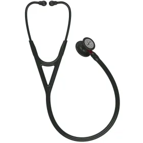 Stetoskop Littmann Cardiology IV BLACK EDITION  (czerwony STEM)