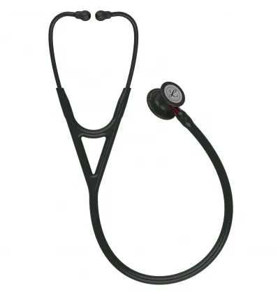 Stetoskop Littmann Cardiology IV BLACK EDITION  (czerwony STEM)
