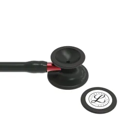 Stetoskop Littmann Cardiology IV BLACK EDITION  (czerwony STEM)