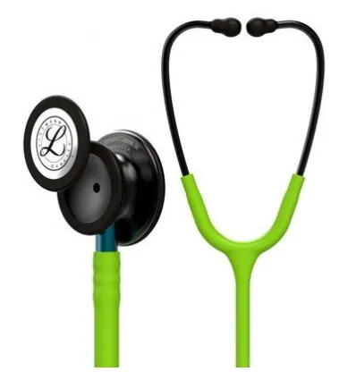 LITTMANN CLASSIC III Limonkowy Smoke Finish (niebieski STEM)