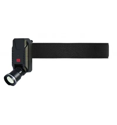 Bezprzewodowa Lampa Czołowa typu Clar (naczołowa) na opasce - zasilanie akumulatorowe USB