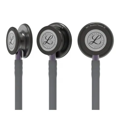 LITTMANN CLASSIC III Szary Smoke Finish (fioletowy STEM)