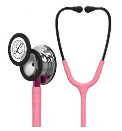 Stetoskop Littmann Classic III perłowy róż MIRROR FINISH (smoke Stem)