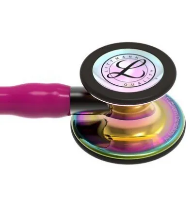 Stetoskop Littmann Cardiology IV malinowy RAINBOW (smoke STEM)