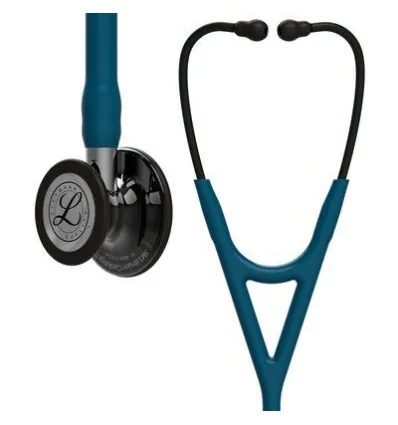 Stetoskop Littmann Cardiology IV SMOKE FINISH HIGH POLISH,błękit karaibski (mirror STEM)