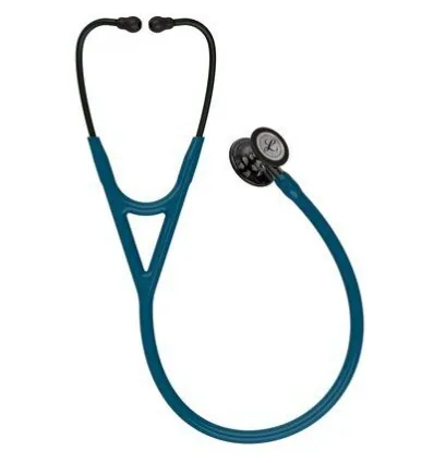 Stetoskop Littmann Cardiology IV SMOKE FINISH HIGH POLISH,błękit karaibski (mirror STEM)